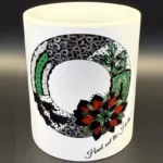 Ceramic Mug 15oz - Chrismas Wreath