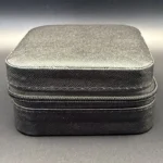 Mini Portable Black Jewellery Box