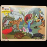 JUNGLE Wooden Jigsaw Puzzle 24pcs