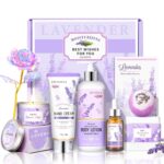 Lavender Spa Bath & Body Gift Set-Relaxing Self Care